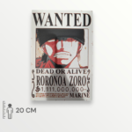 Wanted Zoro Poster