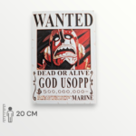 Wanted Usopp Poster